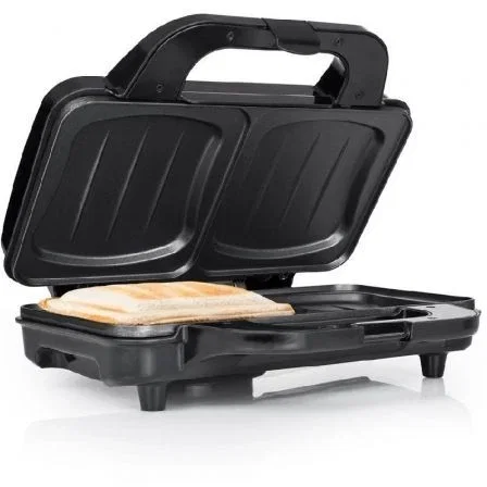 Tristar Sandwichera SA-3060, 900W, Placas Forma de Concha para 2 Sándwiches Extragrandes, Recubrimiento Antiadherente, Compacta, Color Negro Tristar Sandwichera SA-3060, 900W, Placas Forma de Concha para 2 Sándwiches Extragrandes, Recubrimiento Antiadherente, Compacta, Color Negro
